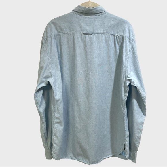 Billabong Blue Button Down Dress Shirt Size XL - Picture 4 of 10